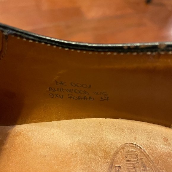 Church's burwood leather wingtip oxfords - Picture 2 of 8